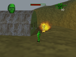 Army Men Sarge's Heroes screenshot 4 for Nintendo 64